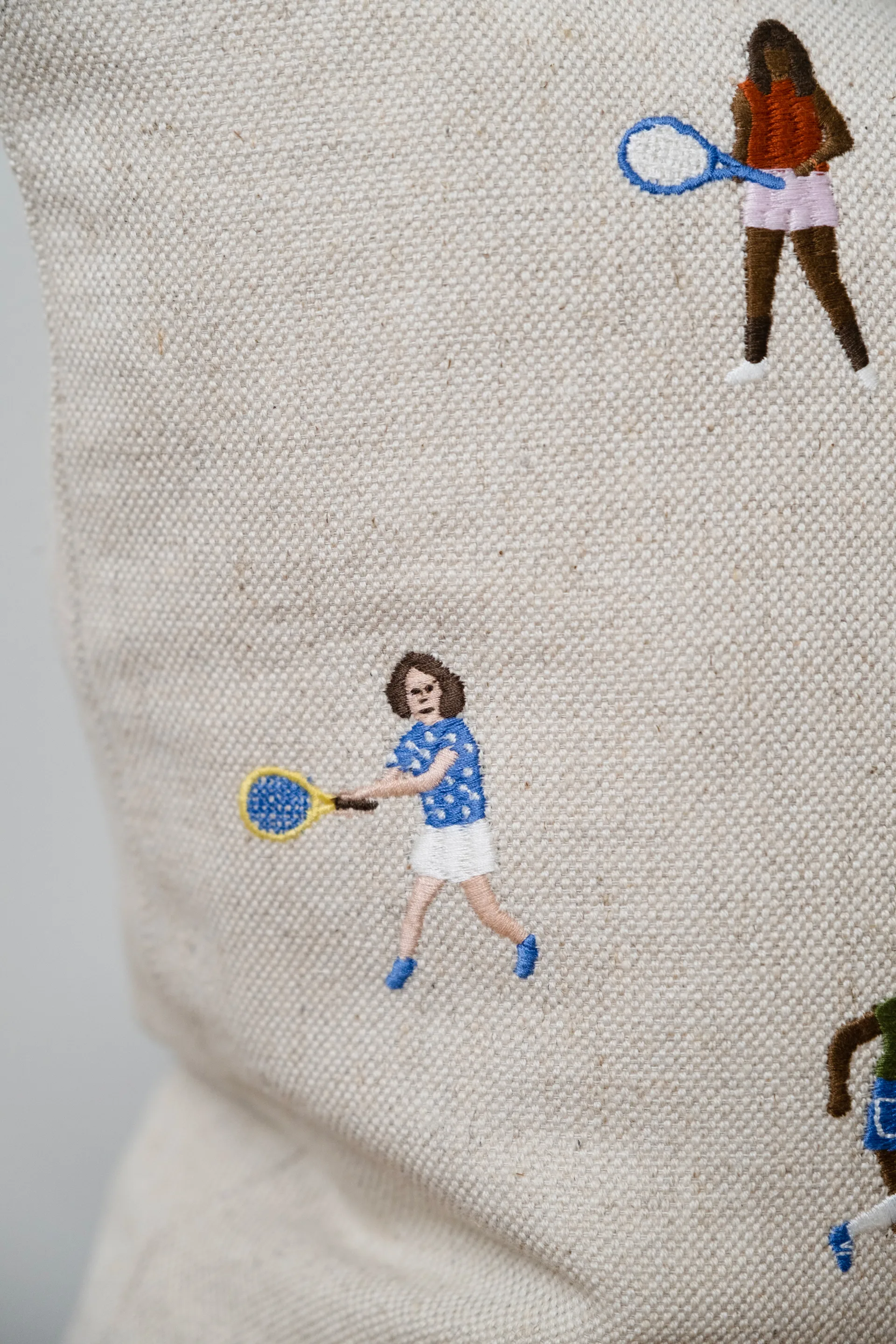 Tennis kuddfodral 48x48cm, Nature Fine Little Day