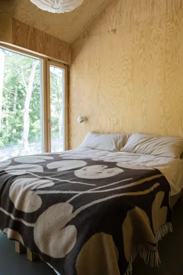 Water lilies pläd 130x220 cm - Brown - Fine Little Day