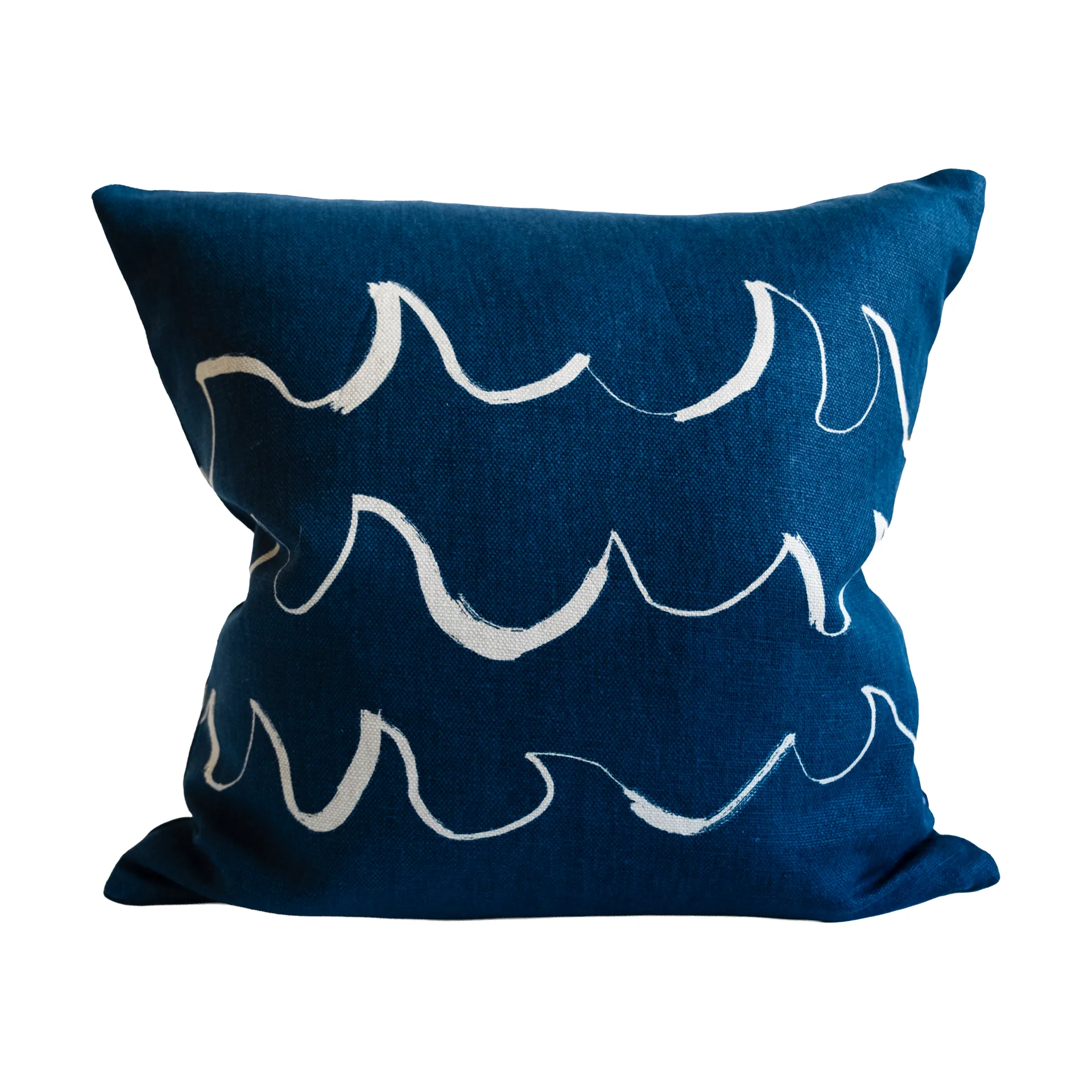 Wave kuddfodral 48x48 cm, Blue Fine Little Day