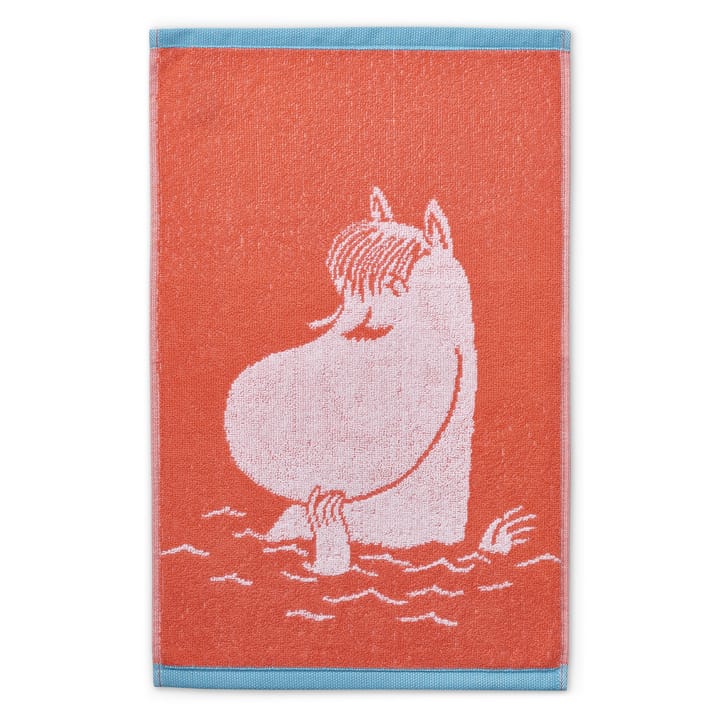 Snorkfröken handduk orange - orange 30x50 cm - Finlayson