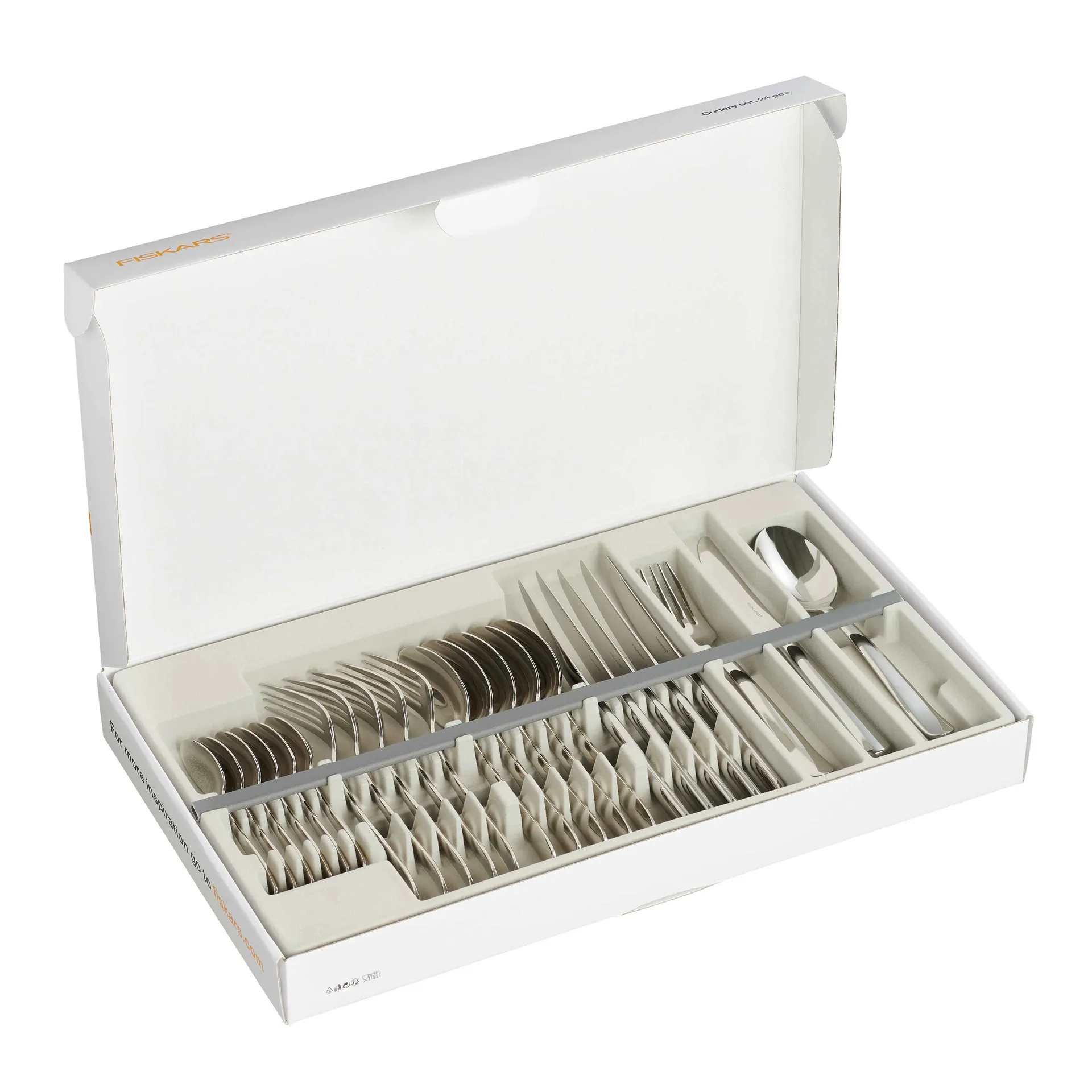 Functional Form bestickset blank, 24 delar Fiskars