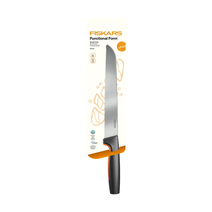 Functional Form brödkniv - Rostfritt stål - Fiskars