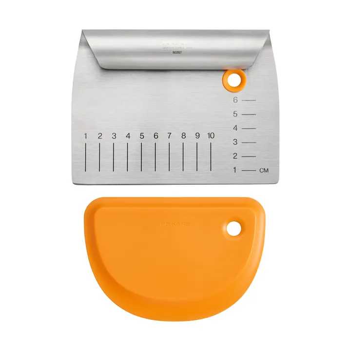 Functional Form degskrapa - Metall-silikon, 2 delar - Fiskars