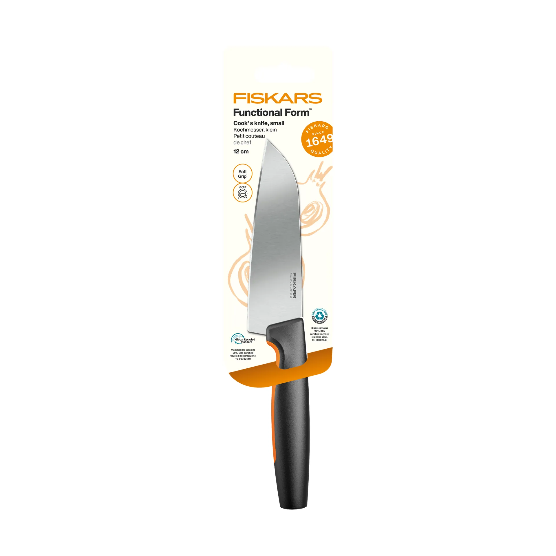 Functional Form kockkniv, Liten, rostfritt stål Fiskars