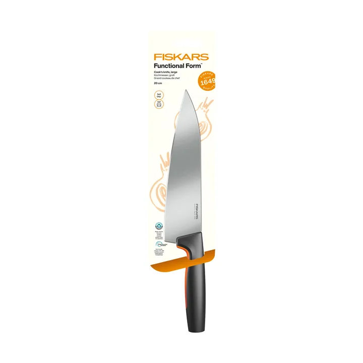 Functional Form kockkniv - Stor, rostfritt stål - Fiskars