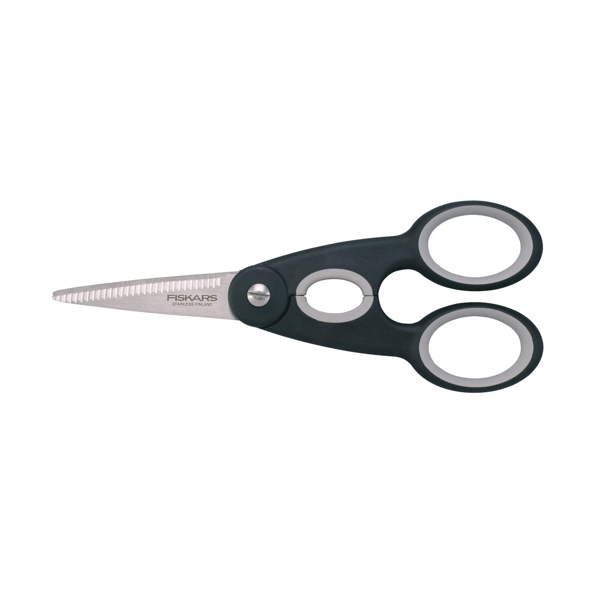 Fiskars Functional Form kökssax 22 cm | Skandinavisk Design | Saxar | Svart
