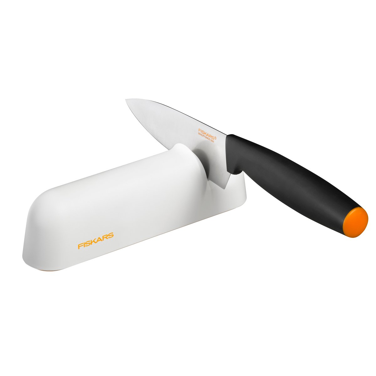 Fiskars Functional Form roll-sharp vit | Skandinavisk Design | Knivslipar, slipstål & brynen | Vit