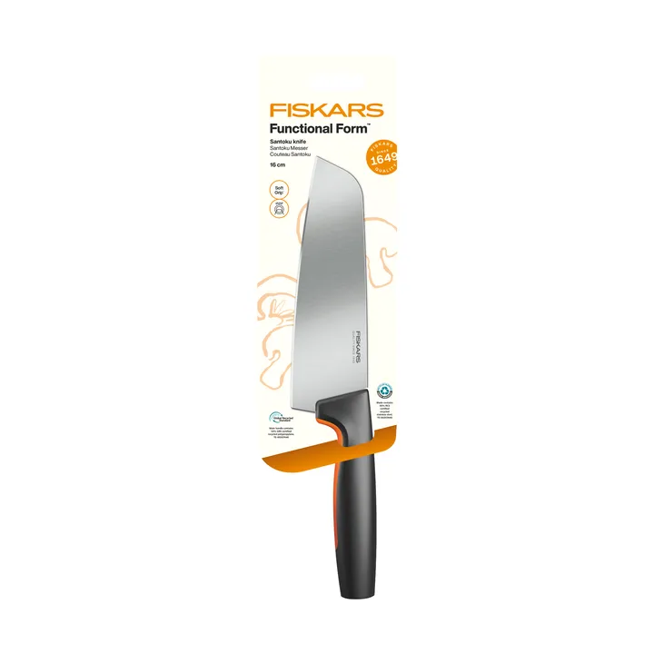 Functional Form santoku kniv - Rostfritt stål - Fiskars