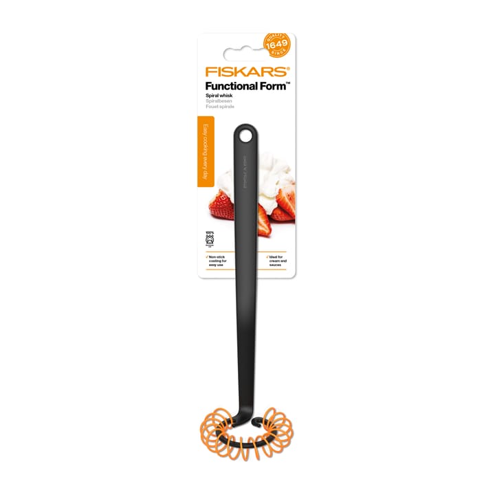 Functional Form spiralvisp, Svart Fiskars