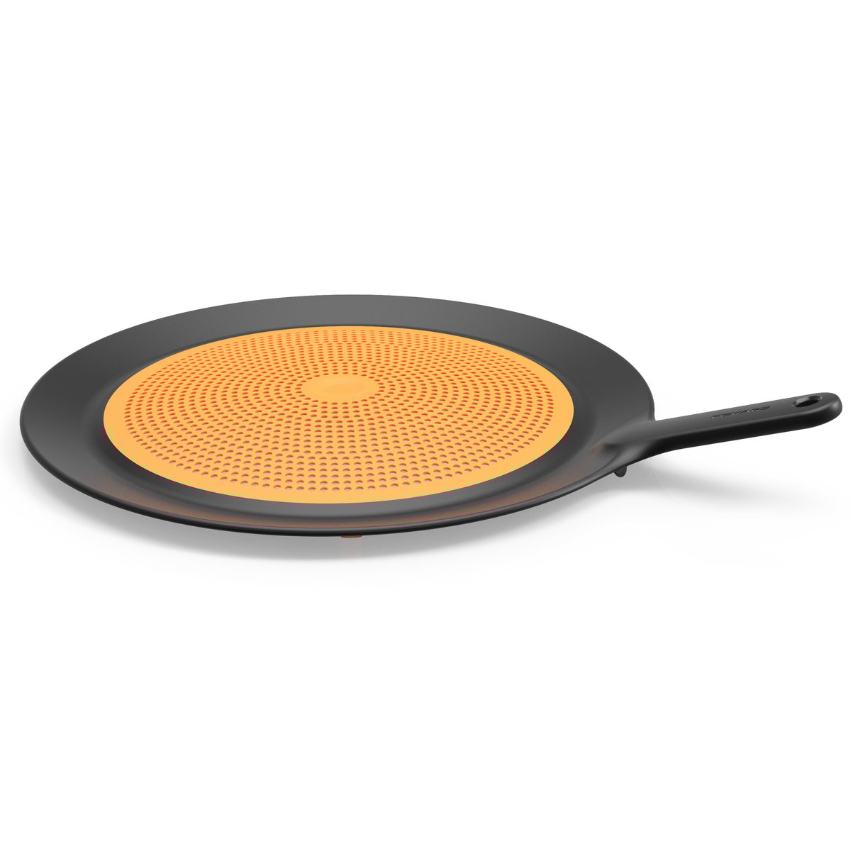 Fiskars Functional Form stänkskydd silikon Svart | Skandinavisk Design | Övriga köksredskap | Orange