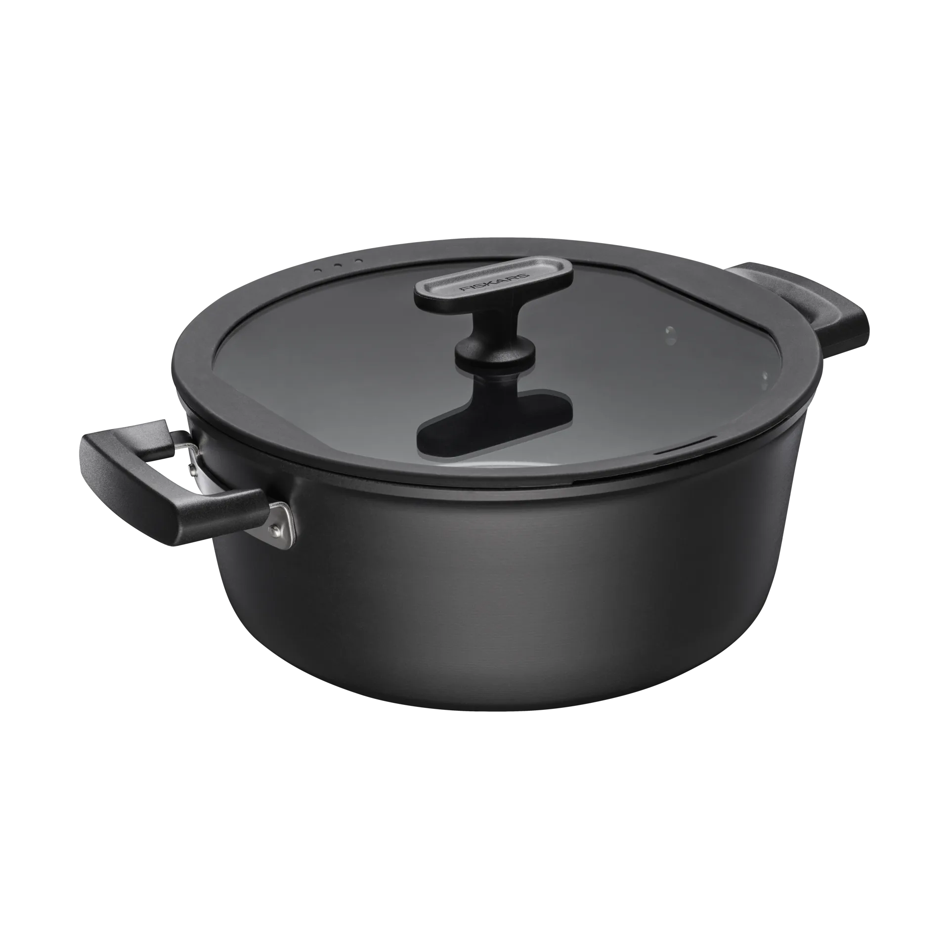 Hard Face gryta med lock Ceratec Superior, 5 L Fiskars