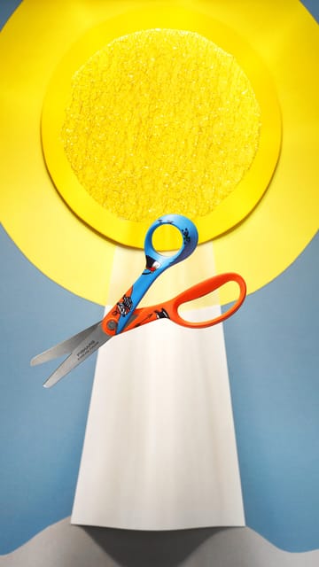 Mumin barnsax 13 cm - Lilla My - Fiskars