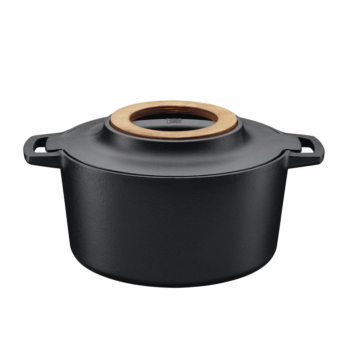 Fiskars Norden gryta gjutjärn 4 l | Skandinavisk Design | Grytor | Svart