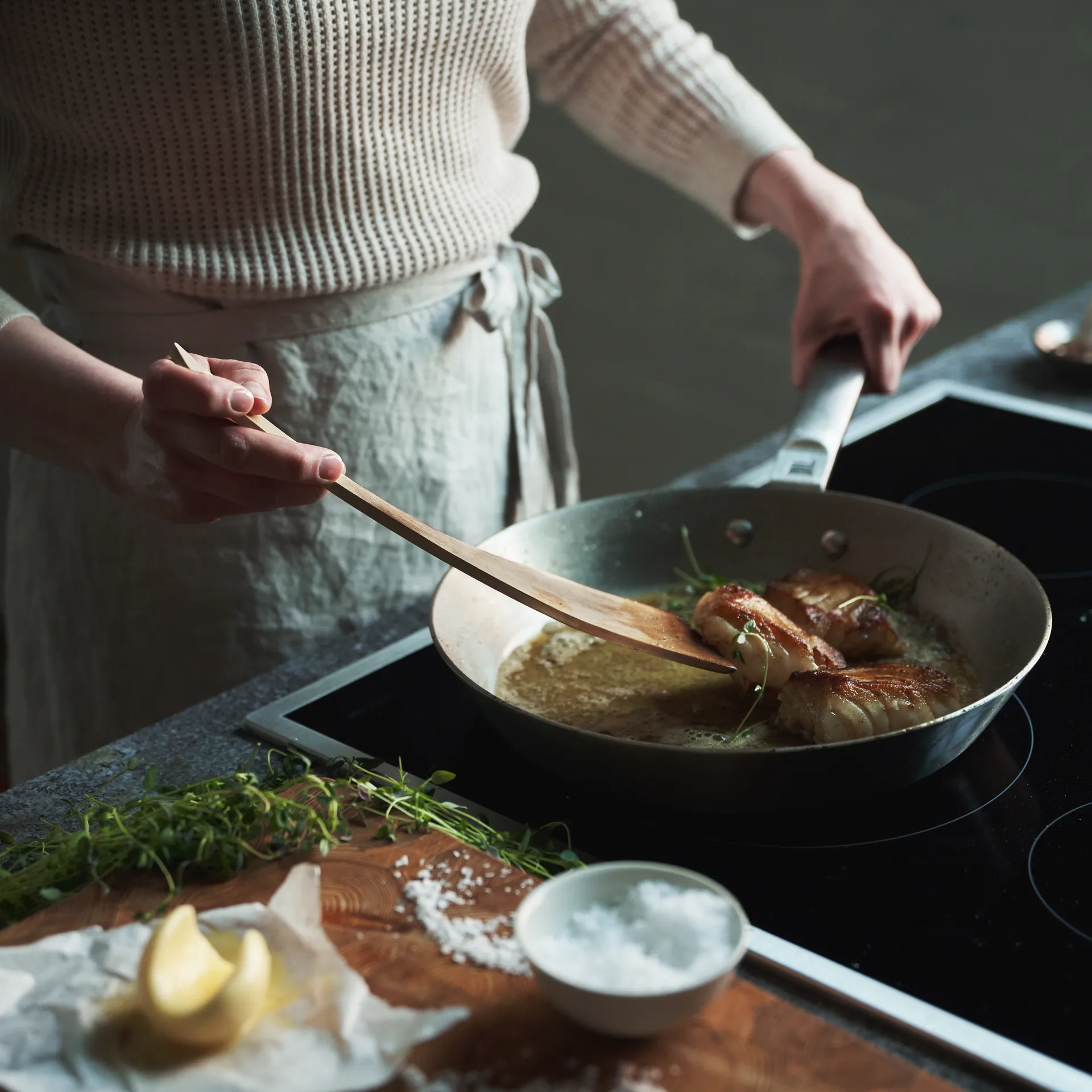 Norden stekpanna rostfritt stål, 28 cm Fiskars