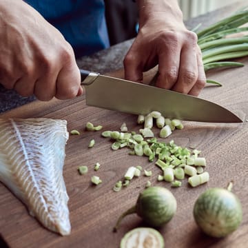 Titanium kockkniv 20 cm - Svart - Fiskars