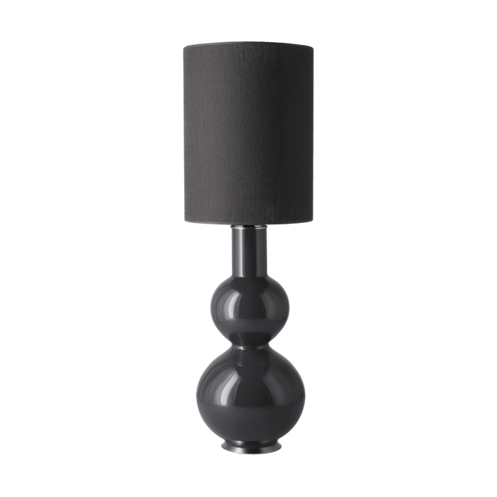 Augusta bordslampa grå lampfot - Lino Negro L - Flavia Lamps
