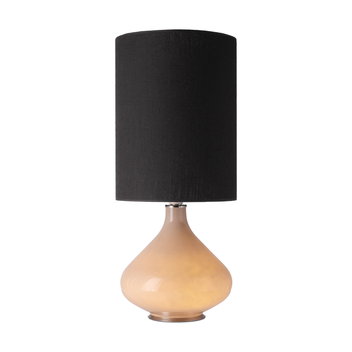 Flavia bordslampa beige lampfot - Lino Negro L - Flavia Lamps