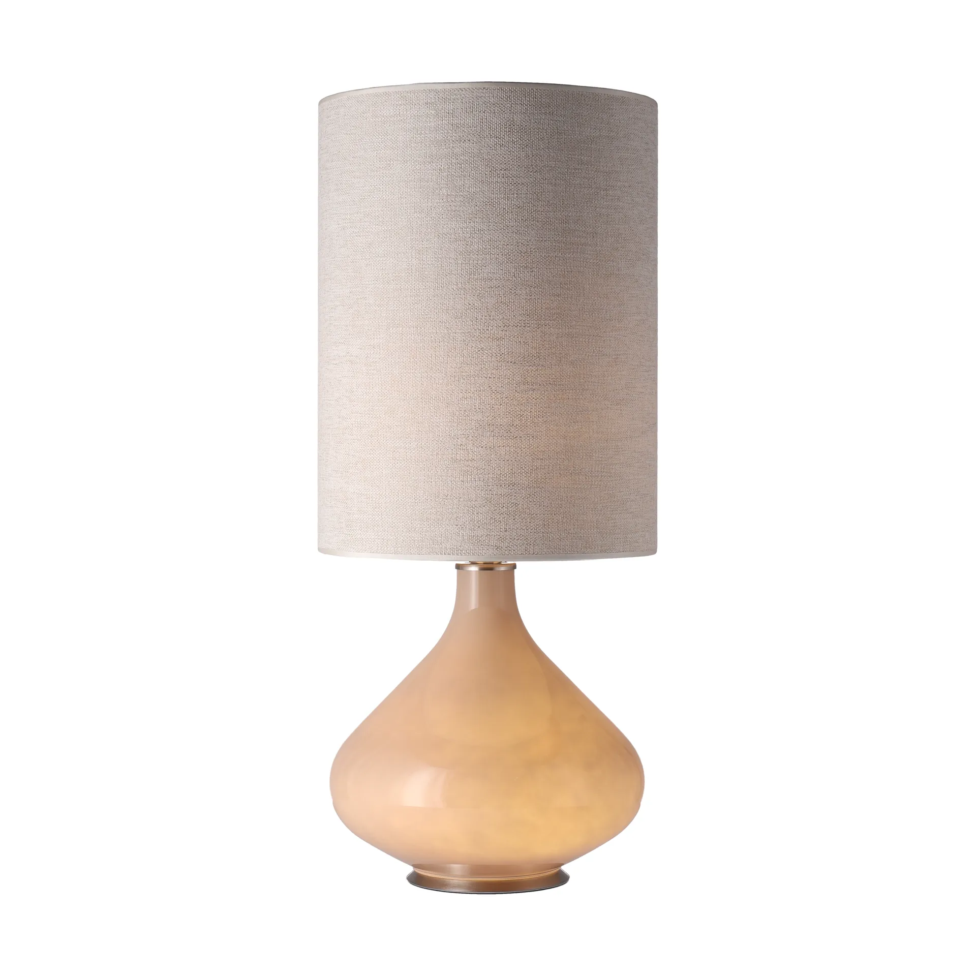 Flavia bordslampa beige lampfot, London Beige L Flavia Lamps