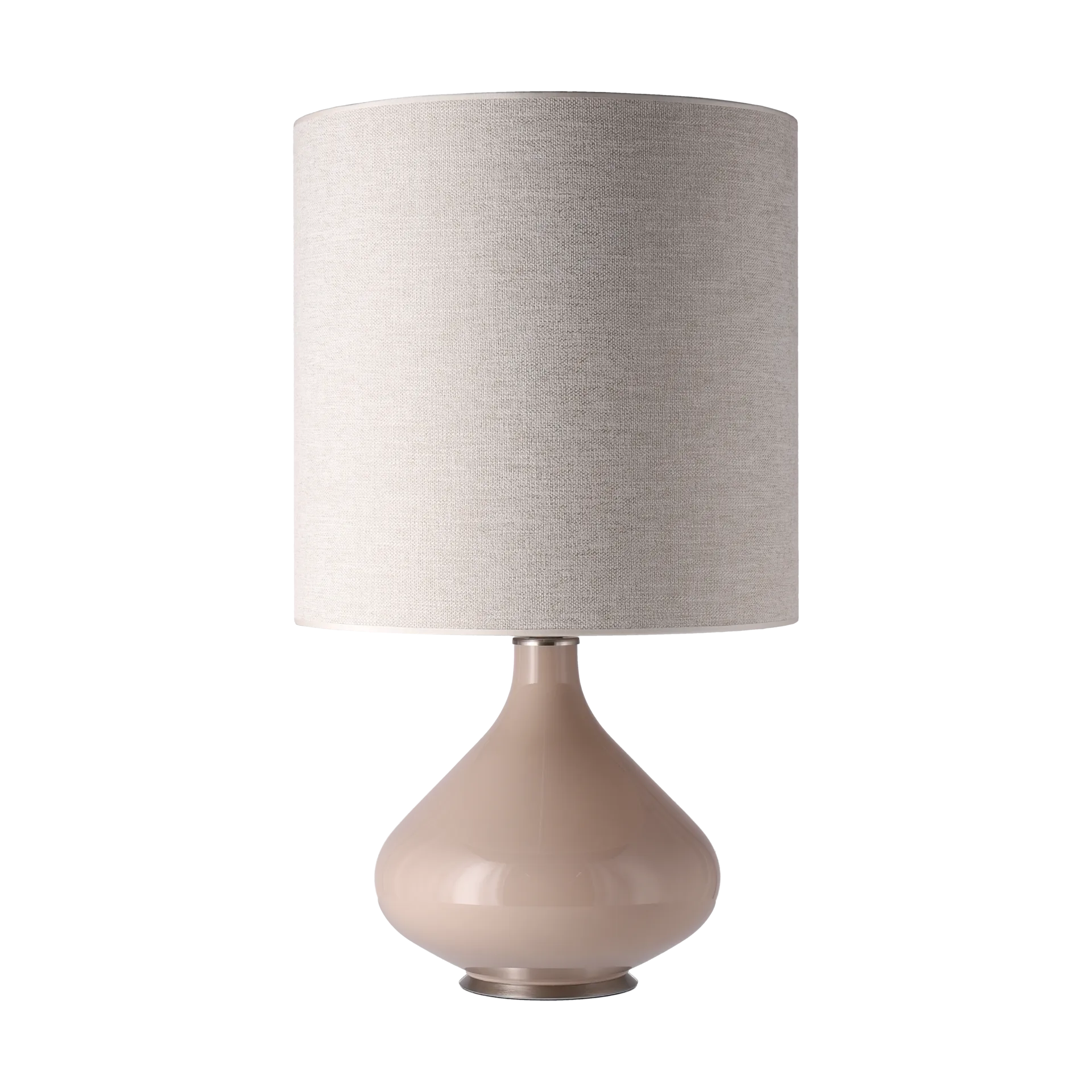 Flavia bordslampa beige lampfot, London Beige M Flavia Lamps