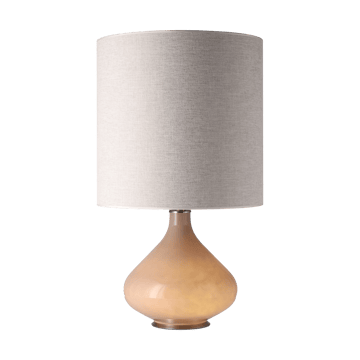 Flavia bordslampa beige lampfot - London Beige M - Flavia Lamps