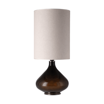 Flavia bordslampa svart lampfot - Milano Tostado L - Flavia Lamps