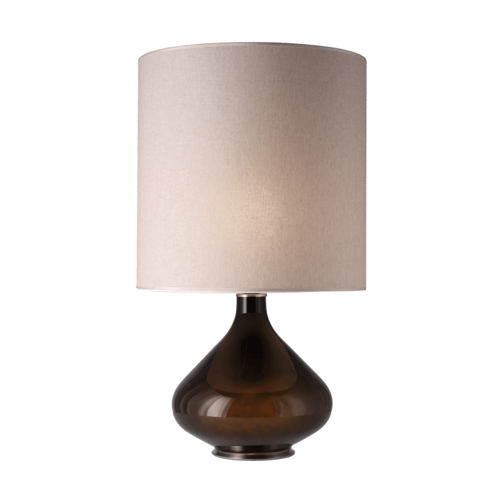 Flavia bordslampa svart lampfot - Milano Tostado M - Flavia Lamps