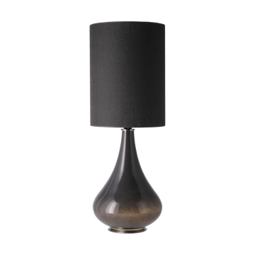 Renata bordslampa grå lampfot - Lino Negro L - Flavia Lamps