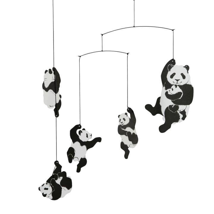 Panda mobil - svart-vit - Flensted Mobiles