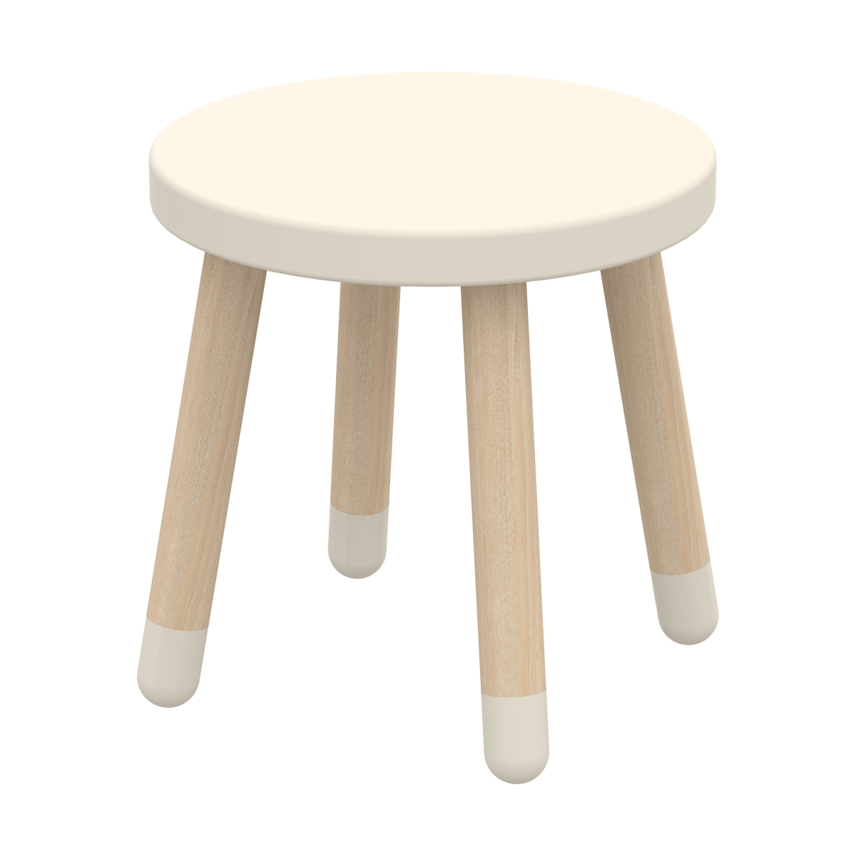 FLEXA Dots pall 30 cm Cream | Skandinavisk Design | Pallar | Beige