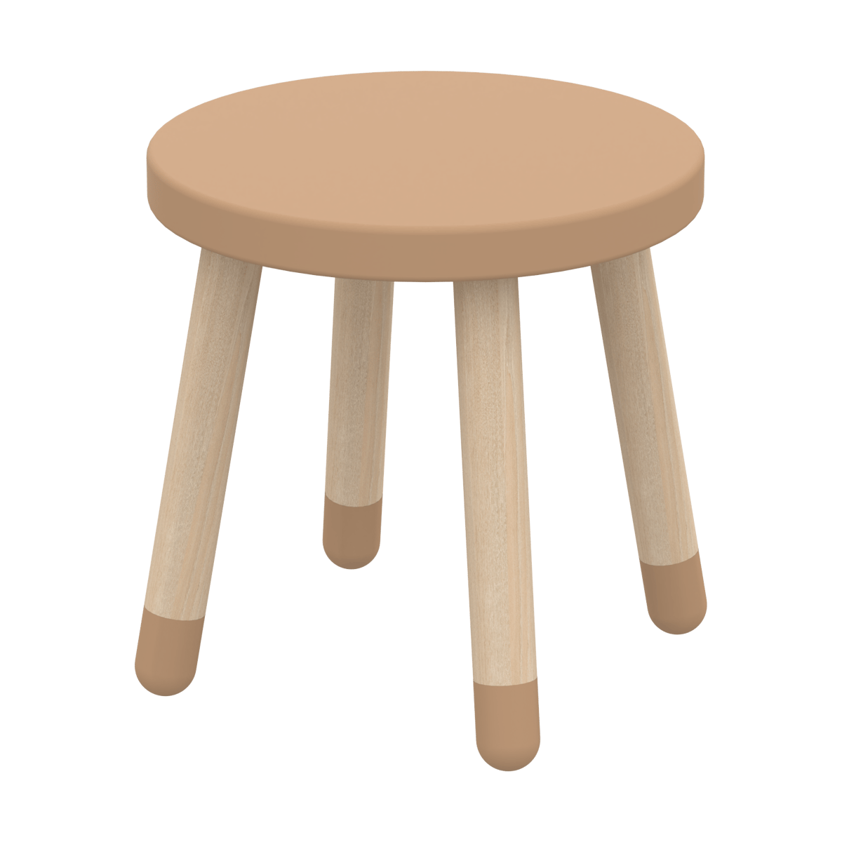 FLEXA Dots pall 30 cm Lattè | Skandinavisk Design | Pallar | Brun