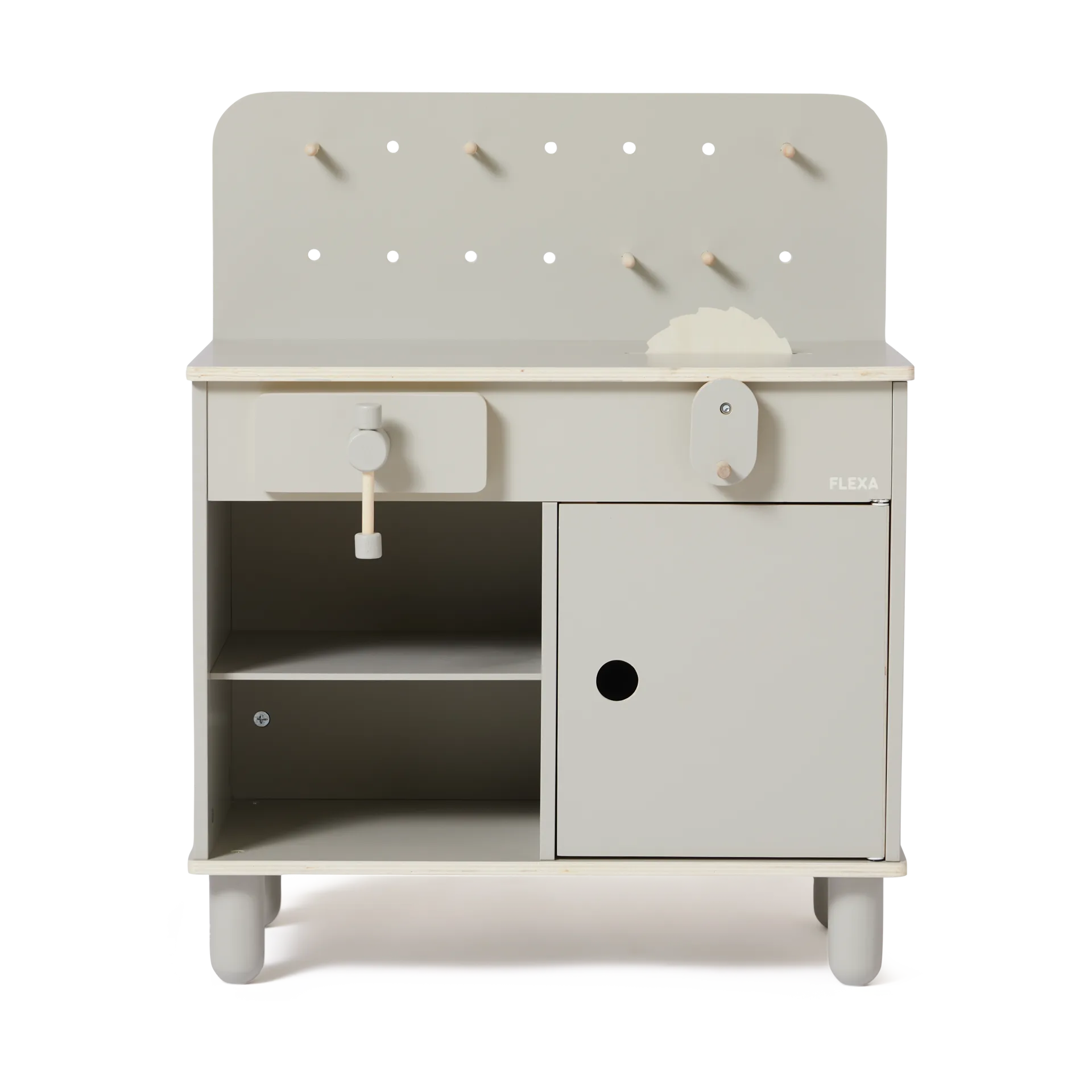 Play arbetsbänk 60x75 cm, Grå FLEXA