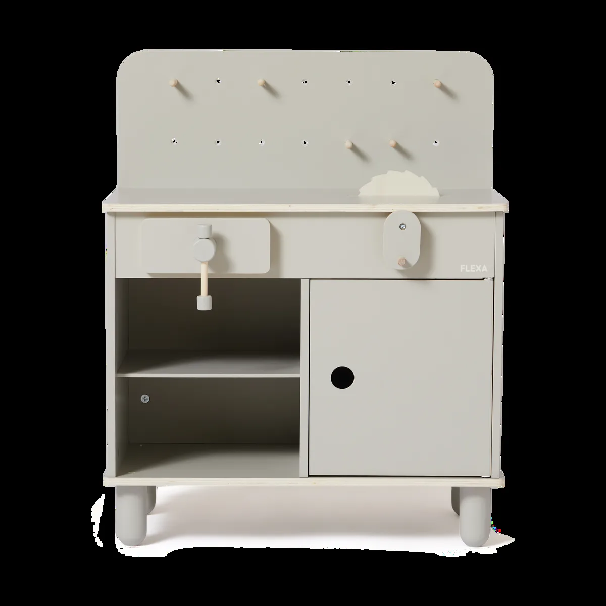 FLEXA Play arbetsbänk 60x75 cm Grå