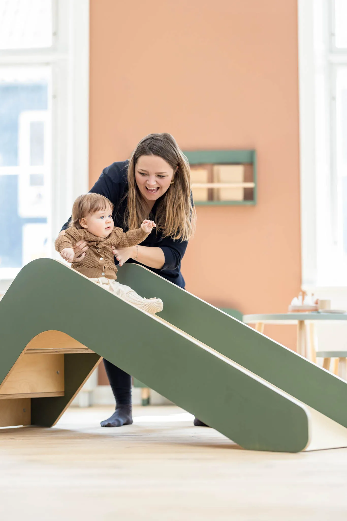 Play rutschkana, Grön FLEXA