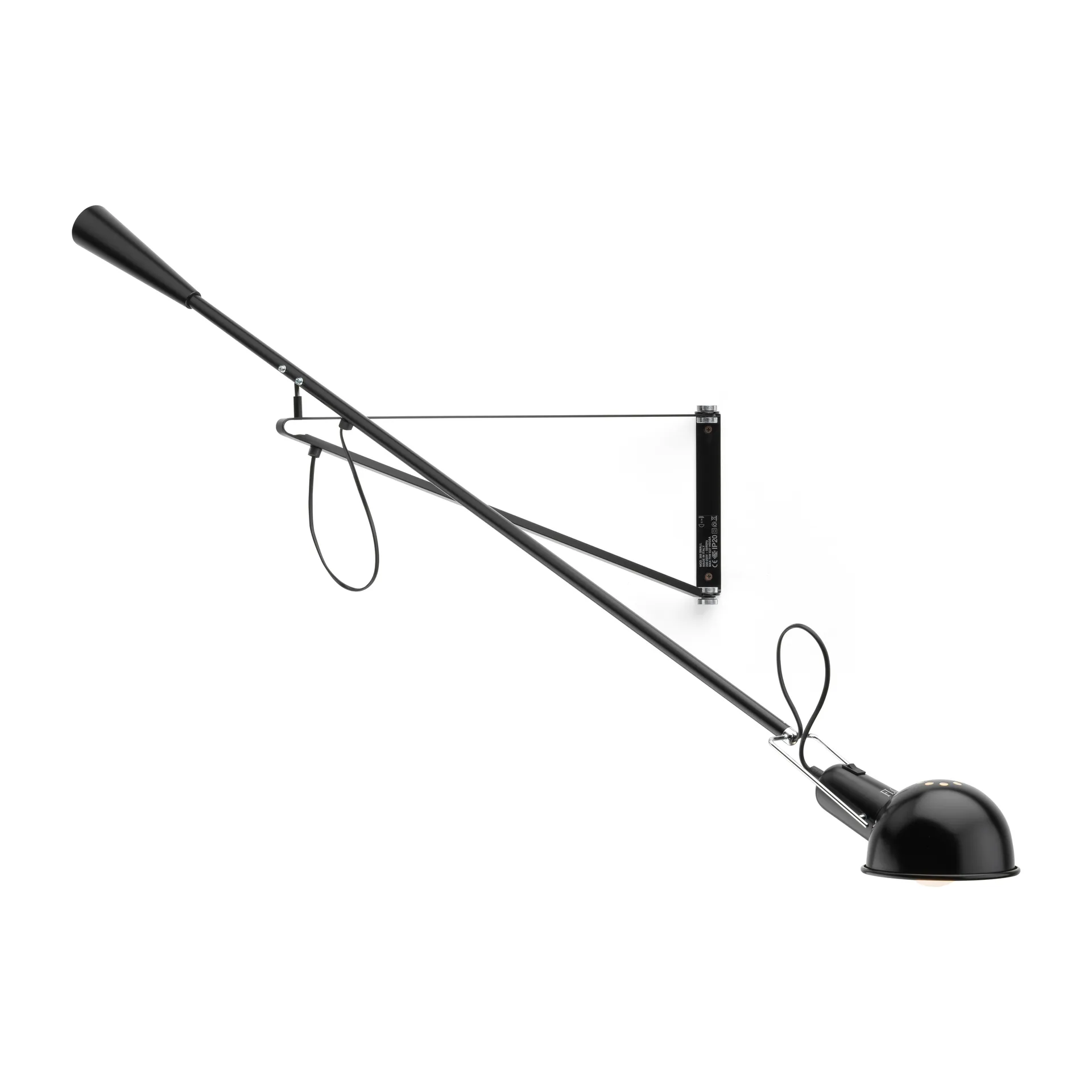 265 Small vägglampa, Black Flos