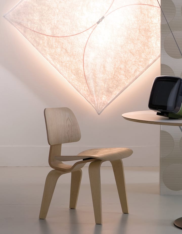 Ariette 2 vägglampa, Vit-textilduk/stålstativ Flos