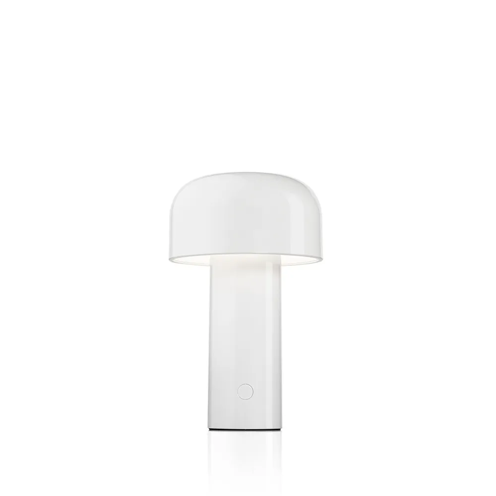Bellhop bordslampa portabel, White Flos