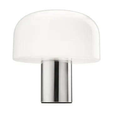 Bellhop Glass T bordslampa - Bright aluminum - Flos
