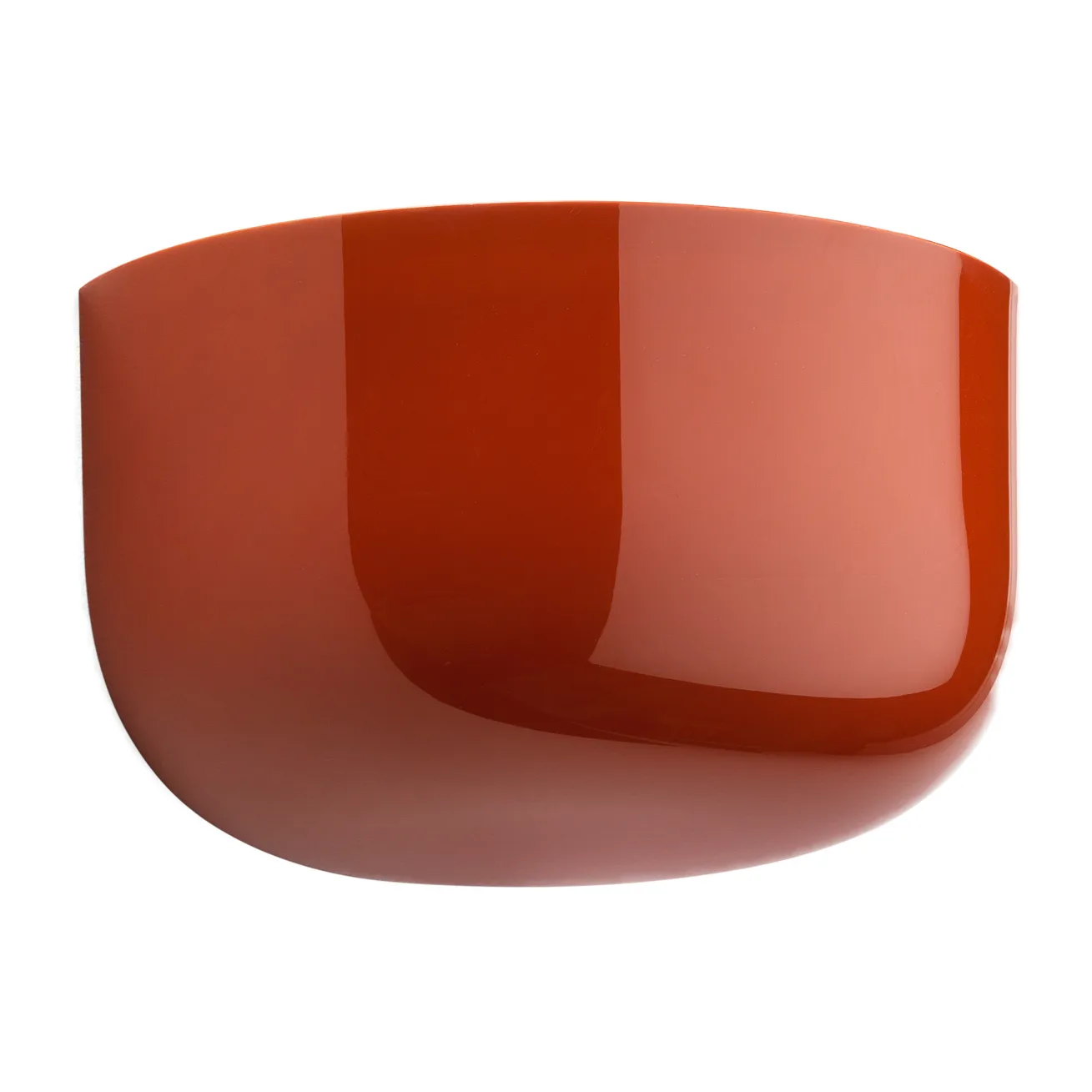 Bellhop Wall Up vägglampa, Brick red Flos