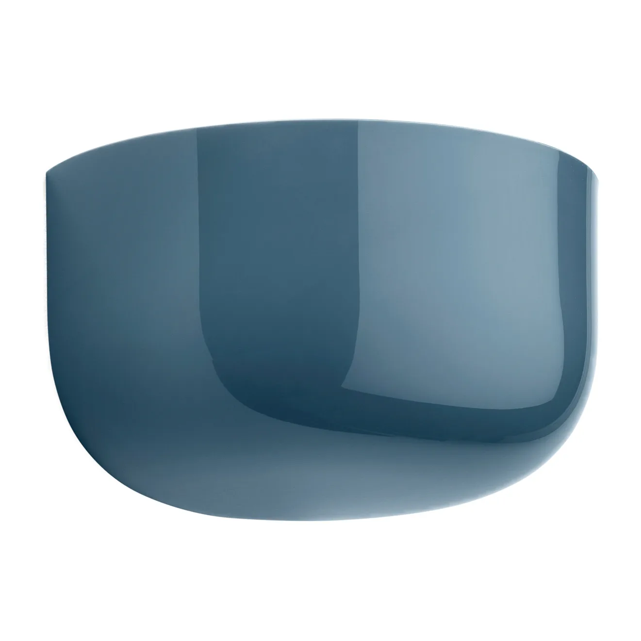 Bellhop Wall Up vägglampa, Grey blue Flos