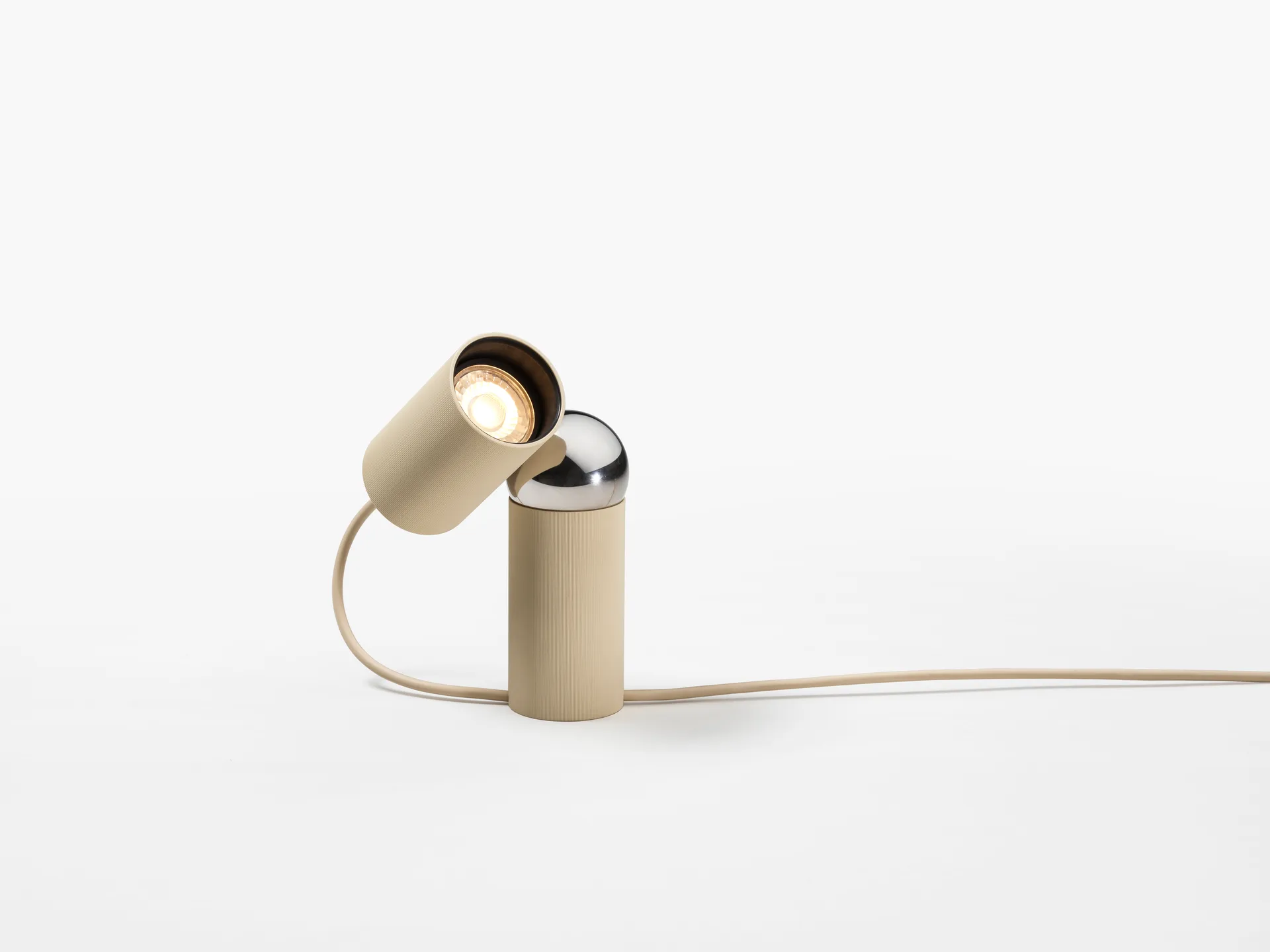 Bilboquet bordslampa, Linen Flos