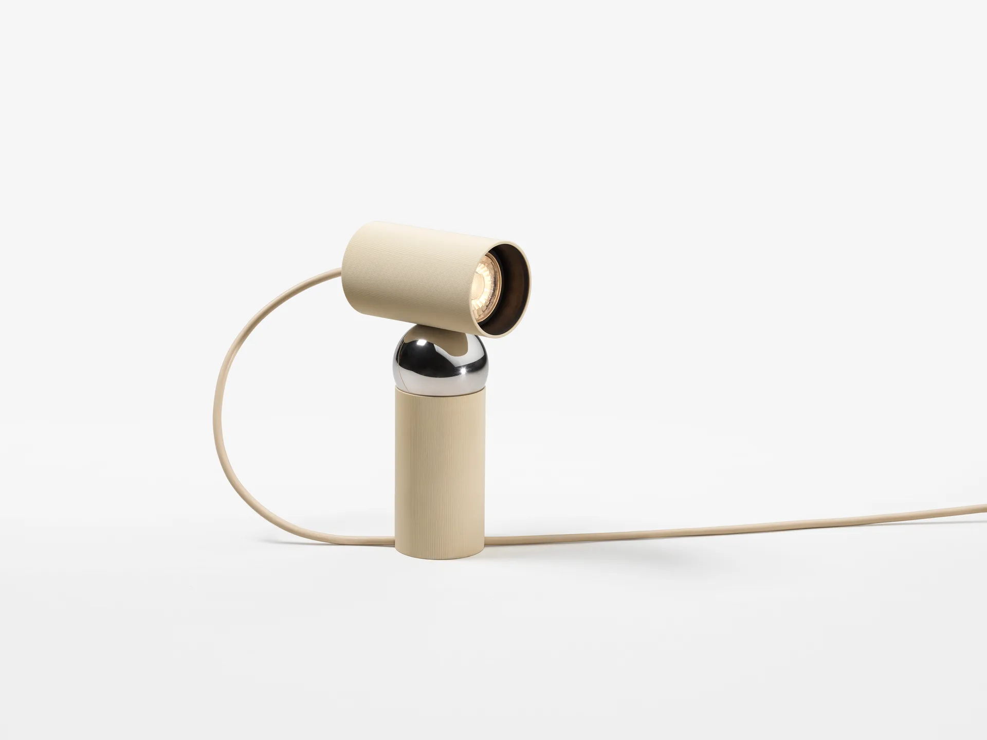 Bilboquet bordslampa, Linen Flos