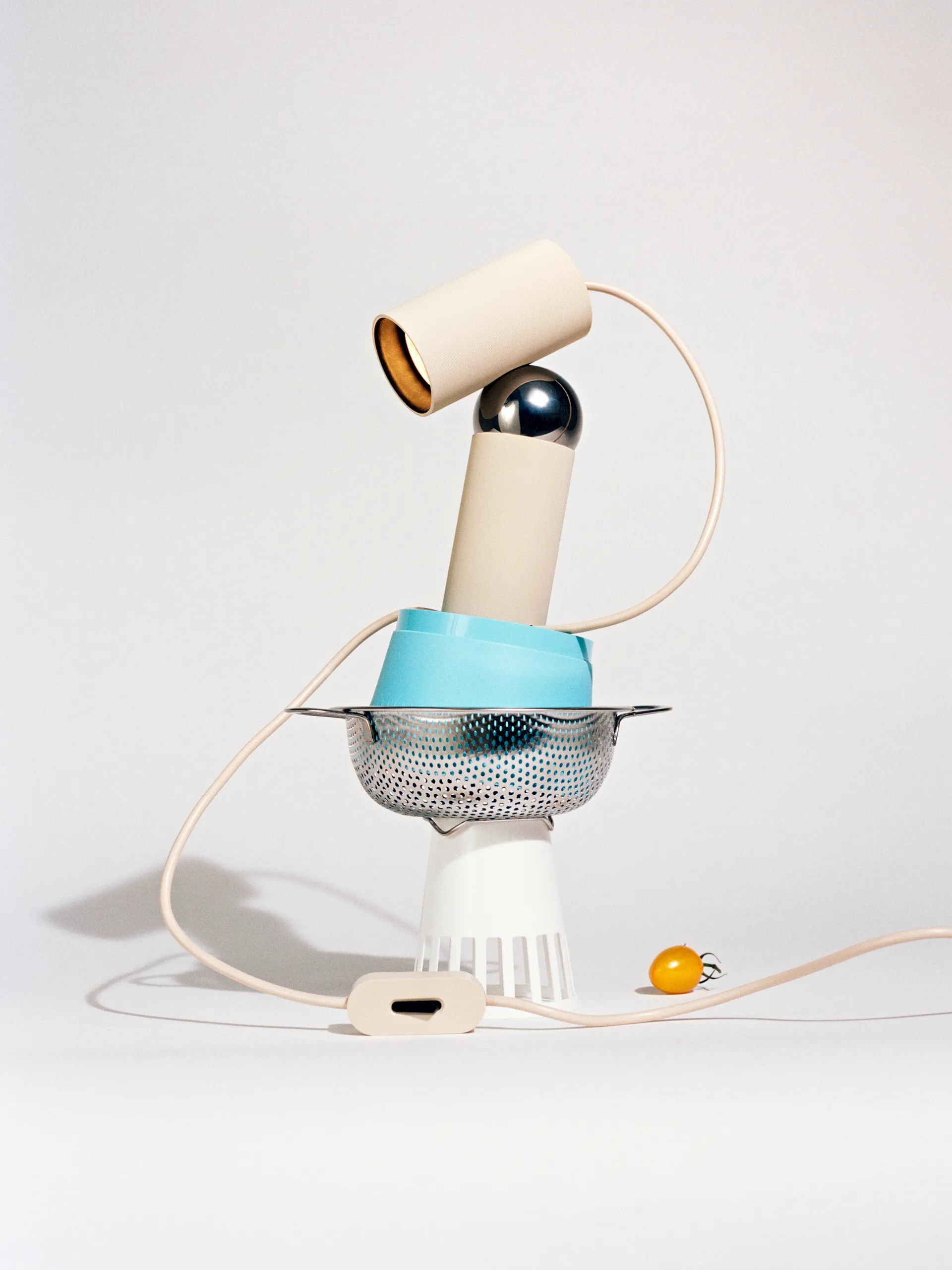 Bilboquet bordslampa, Linen Flos