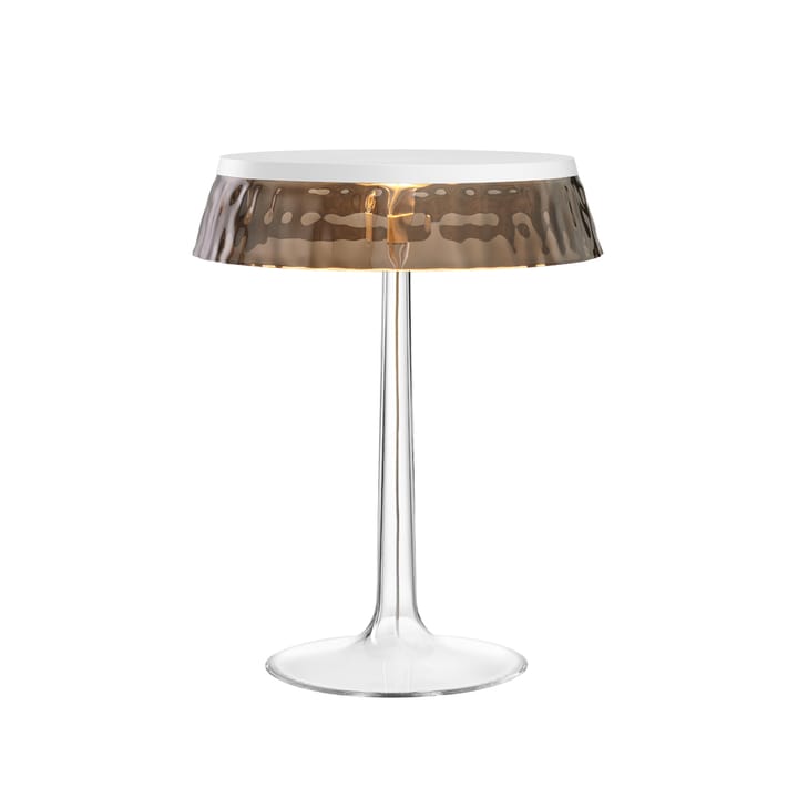 Bon Jour T bordslampa - White-fumé skärm - Flos