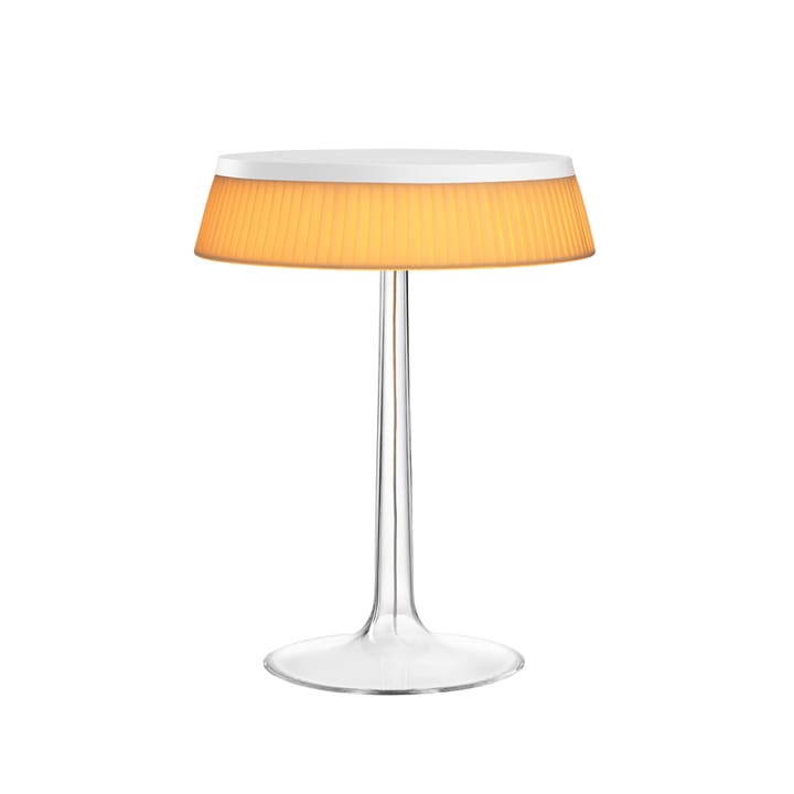 Bon Jour T bordslampa - White-soft tyg skärm - Flos