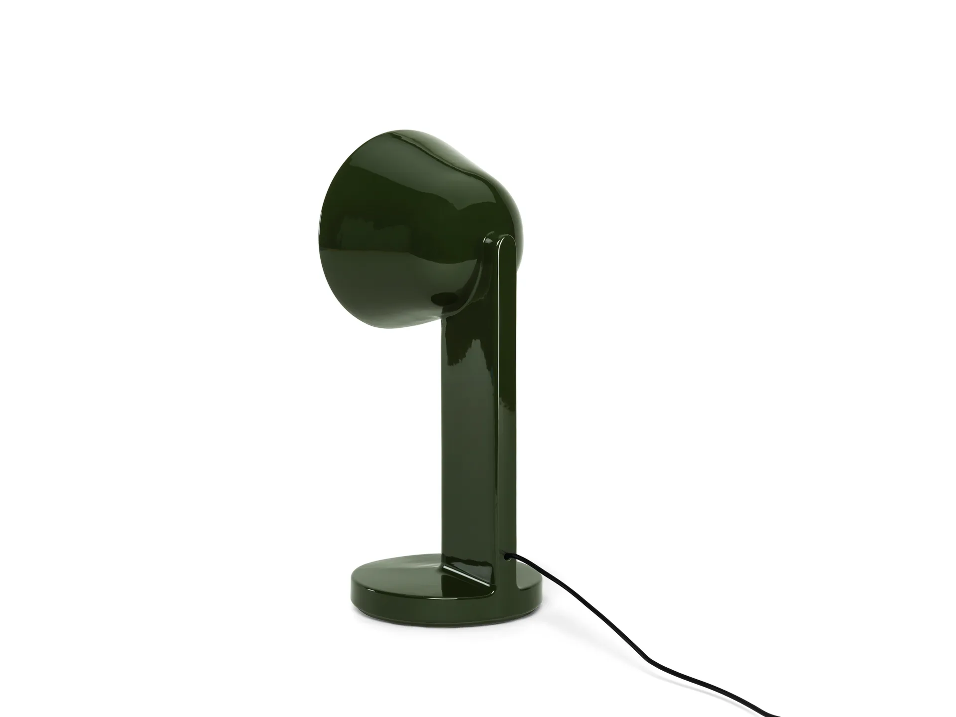 Céramique Side bordslampa, Moss green Flos