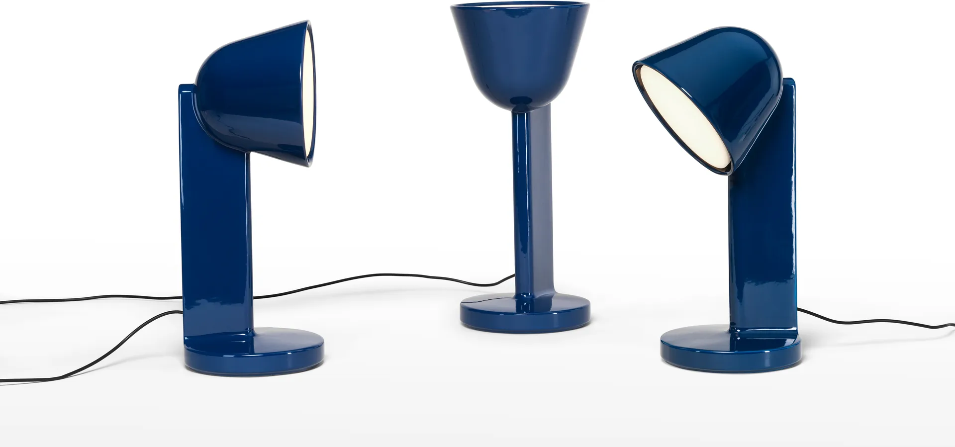 Céramique Up bordslampa, Navy blue Flos
