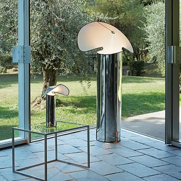 Chiara T bordslampa - Aluminium-antracit kant - Flos