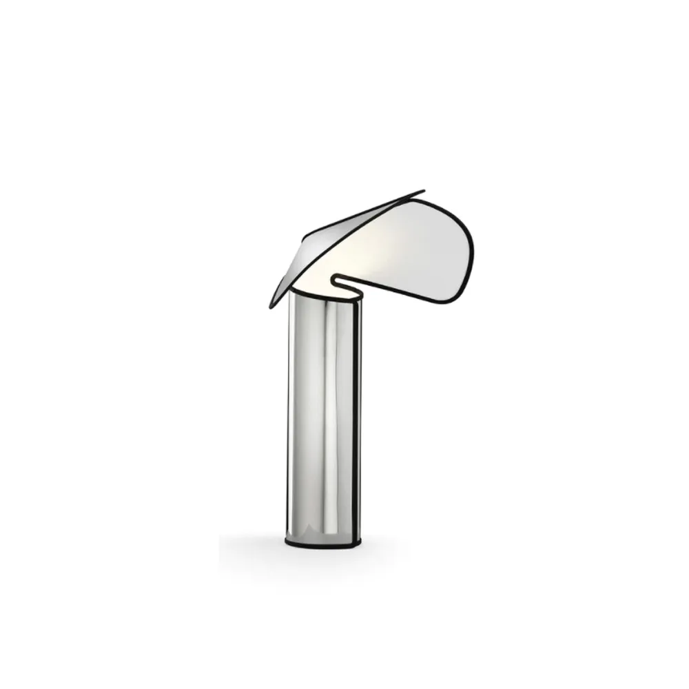 Chiara T bordslampa, Aluminium-antracit kant Flos