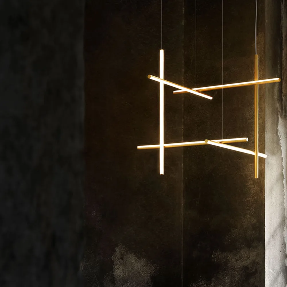 Coordinates S1 pendel, Mässing Flos