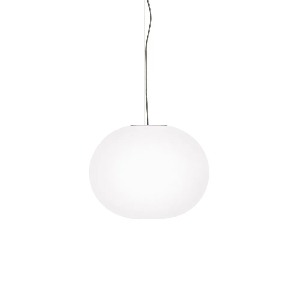Glo-ball S1 pendel, Vitt opalglas